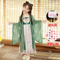 Butterfly Dream Green Two -Piece Set (рубашка с большим рукавом+юбка)