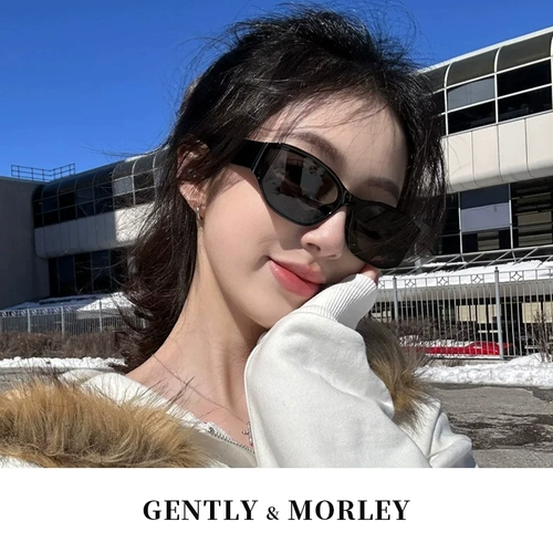 Новинка 2025 года, солнцезащитные очки кошачий глаз GM с изогнутым экраном, женские нейлоновые солнцезащитные очки, мужские солнцезащитные очки UV400 с защитой от УФ-излучения, поляризованные для вождения