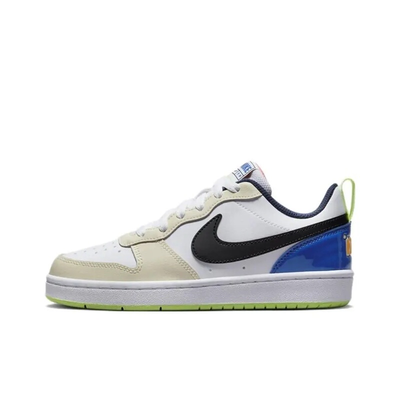 Nike Unisex Court Low-Top Gs Comfortable Versatile Casual Sports Sneakers Fb1394-101 Nike Unisex Court Low-Top Gs Comfortable Versatile Casual Sports Sneakers Fb1394-101