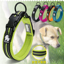 Pets Puppy Item Circle Neck Ring Traction Rope Bell Pan Small Medium Sized Large Canine Head Gold Wool Dog Neck Ring Supplies