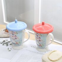 KM 522 plastic cup lid transparent dust-proof lid mug lid convenient water cup insulation lid transparent tea cup lid