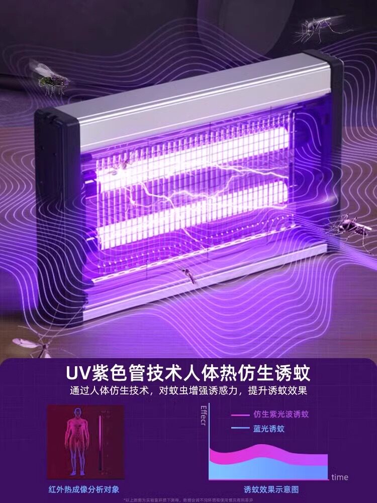 MOSQUITO-KILLING LAMP FLY-KILLING LAMP MOSQUITO-REPELLING ARTIFACT HOUSEHOLD INDOOR RESTAURANT RESTAURANT SHOP AND SHOP A FLY CATCHER SWEPT AWAY
