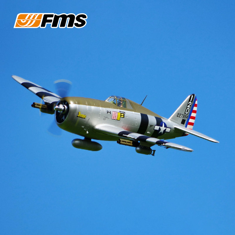 FMS 1500MM P-47 WWII Like True Air Model Fighter Fixed Wing Electric Remote Control Aircraft