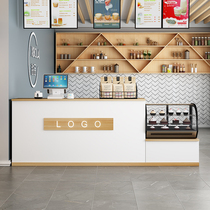 Cashiers desk Egg Cake Shop Front Desk Reception Desk Milk Tea Shop Small Minima Modern Sweet Shop Counter