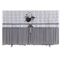 Weaver Bird TV dust cover lace embroidery 2023 new 55-inch 65-inch 75 hanging TV cover cover