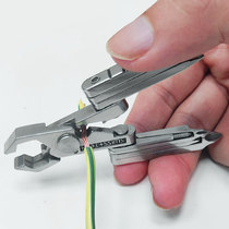 Wire stripper multi-function electrical portable emergency tool 420 stainless steel manual wire puller wire stripper