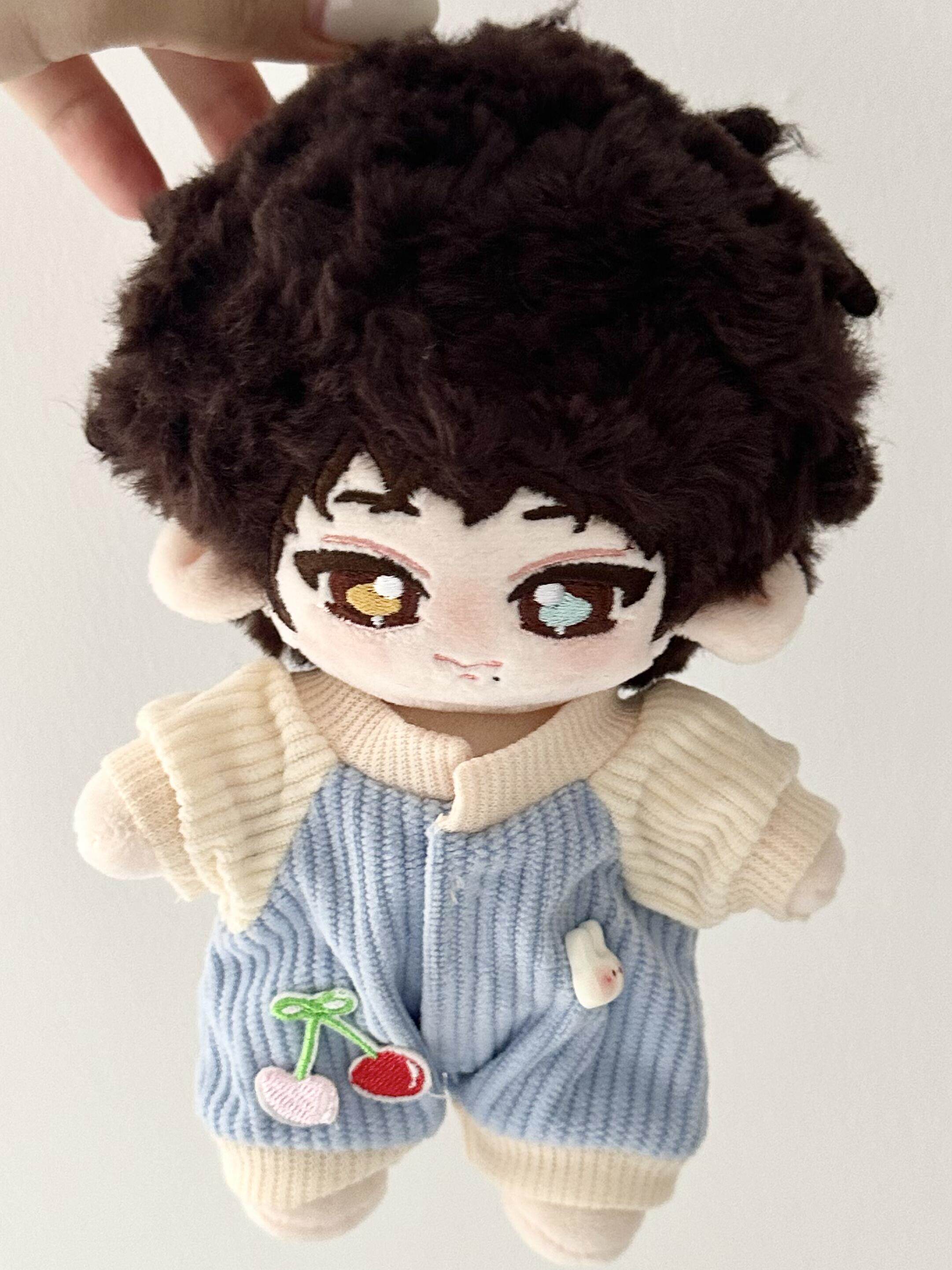 4代TF家族王橹杰生日款天使棉花娃娃着替服套装，超治愈的陪伴_棉花娃娃