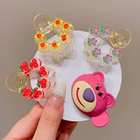 6#[Gaoding Bear+Cherry+Yellow Flower+Purple Flow