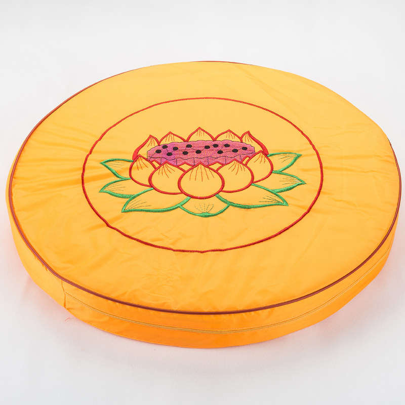 Futon sitting cushion meditation buddhist meditation mat home large lotus flower sutra Buddhist mat meditation meditation kneeling cushion round