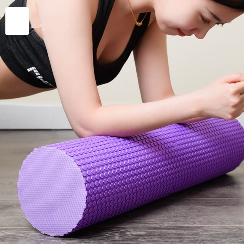 Push back massage tool foam shaft muscle relaxation professional strengthening yoga roller thin leg artifact mace
