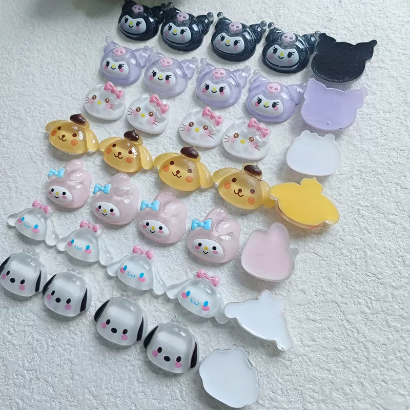 Санрио пластиковая нашивка DIY Kulomi Yugui Dog Pachy Dog Pudding Dog Merlot Kitty Аксессуары K79