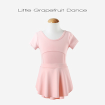 Girl Ballet Dresses Dresses Chinese Dance Dresses Summer Dancing Clothes Children Dance Clothes Short Sleeve Chinlon