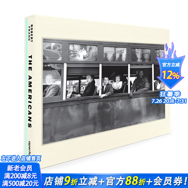 [in Stock] Robert Frank: the Americans Original English Photography Collection Authentic Imported Book