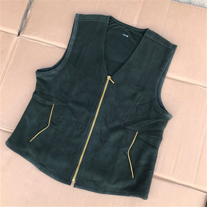 Autumn Winter Rocky Velvet Ladies Suede Vest Warm-Laced Waistcoat Horse Chia Casual Sports Suede Clothing