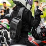 Мужской замок, нагрудная сумка для отдыха, трендовый рюкзак, сумка на одно плечо, анти-кража