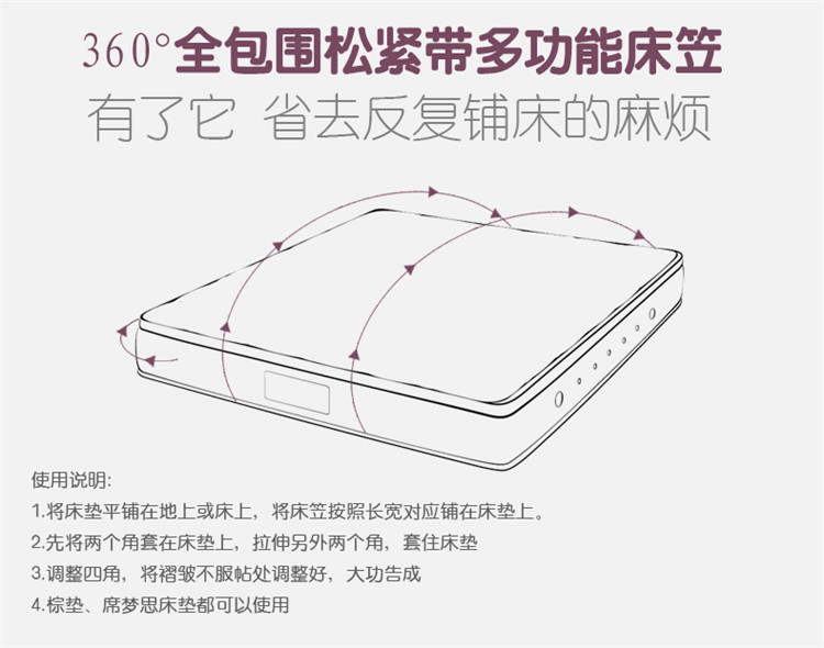 Giường nhung pha lê 笠 một mảnh chăn đệm ấm đệm giường Simmons nệm 1,2m1,5m1,8 m Ga phủ giường Everon