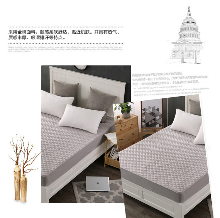 Giường bông đơn 100% cotton trải giường 1,5 mền dày Simmons bảo vệ 1,2m1,8x2.0 mét - Trang bị Covers Ga phủ giường Everon