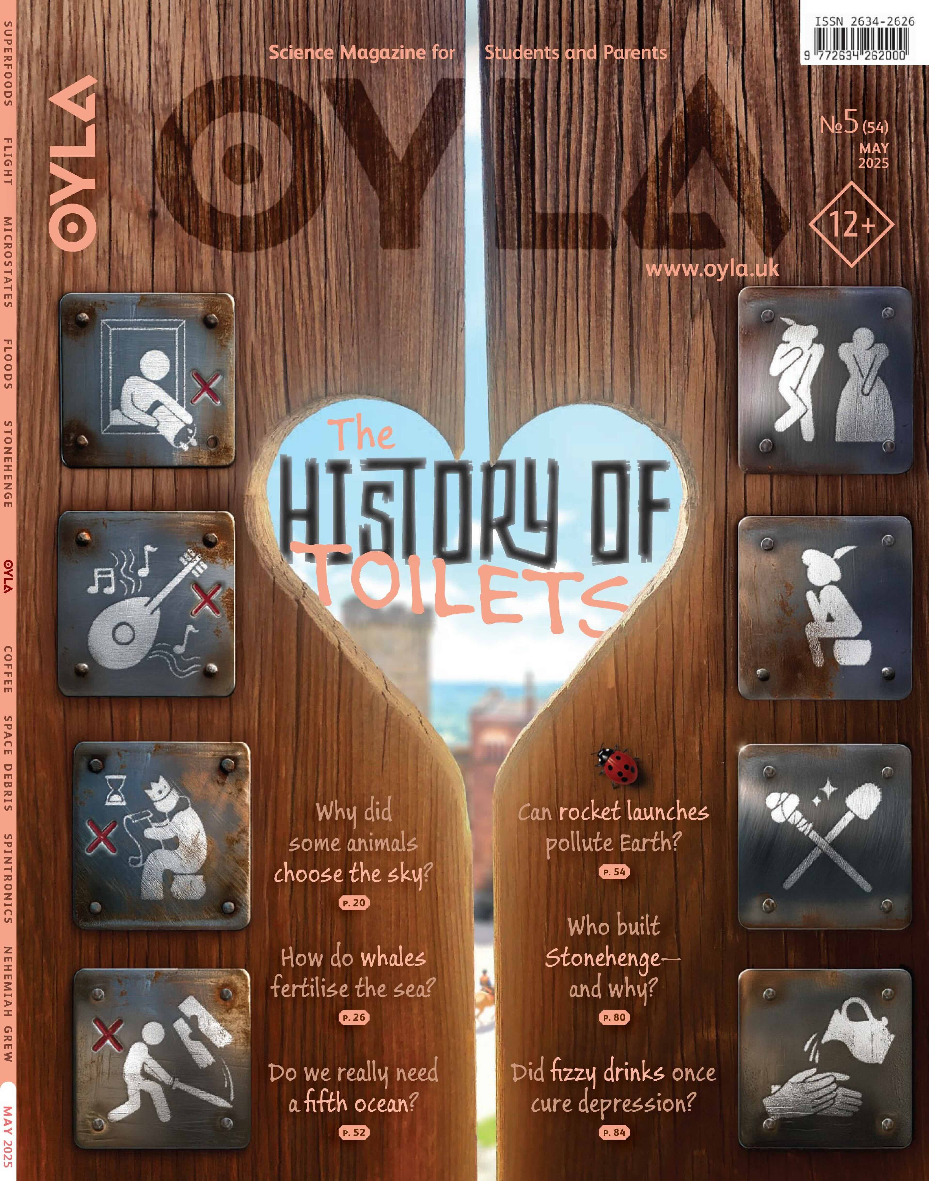 OYLA 英國少年兒童科學科普雜誌 2025年更新中