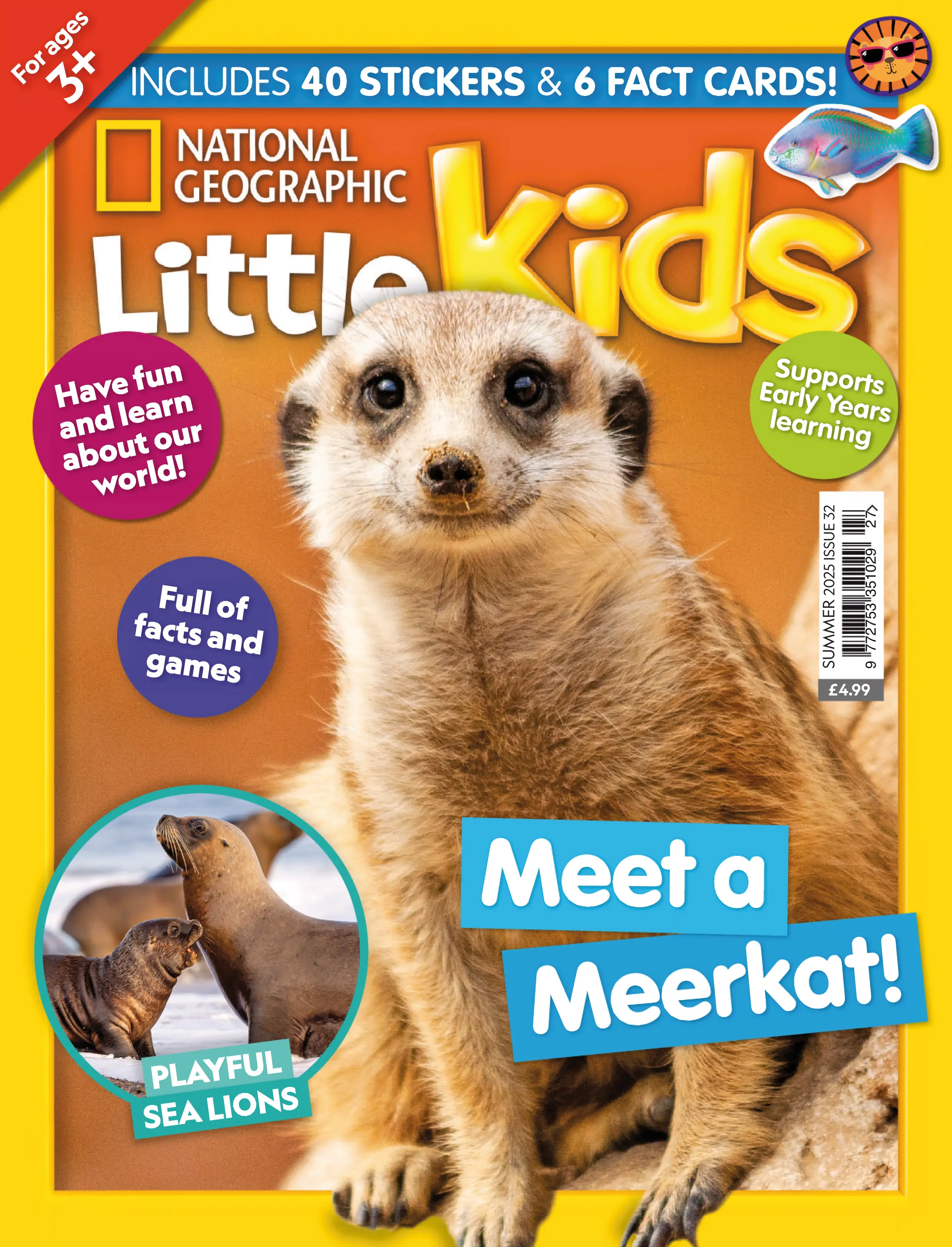National Geographic Little Kids UK 英國國家地理兒童版雜誌 2025年更新中