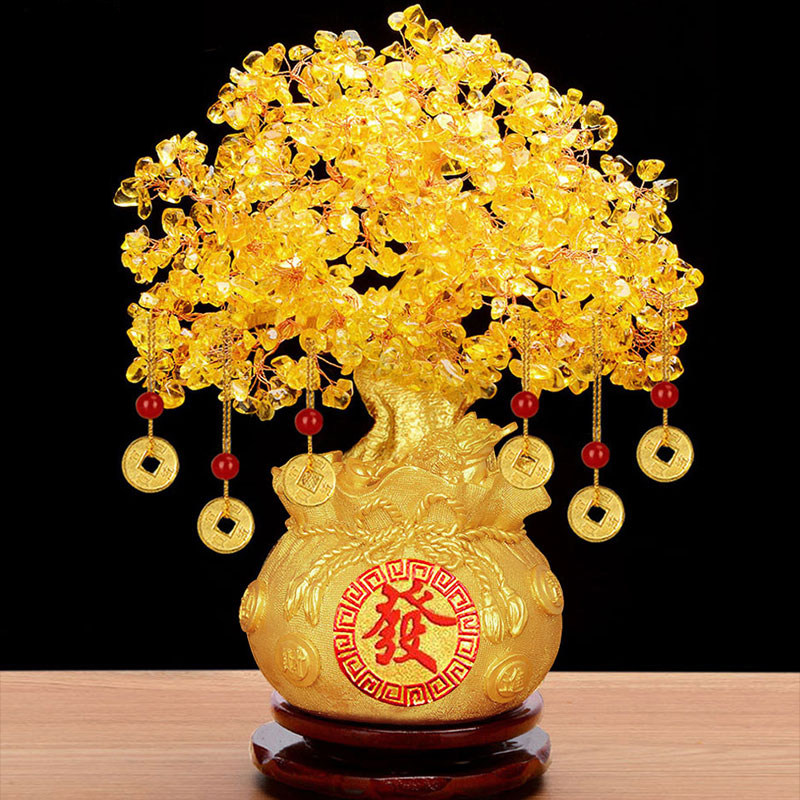 Opening gift high-end lucky friends to open a new store what congratulations decoration atmospheric practical hotel small money tree