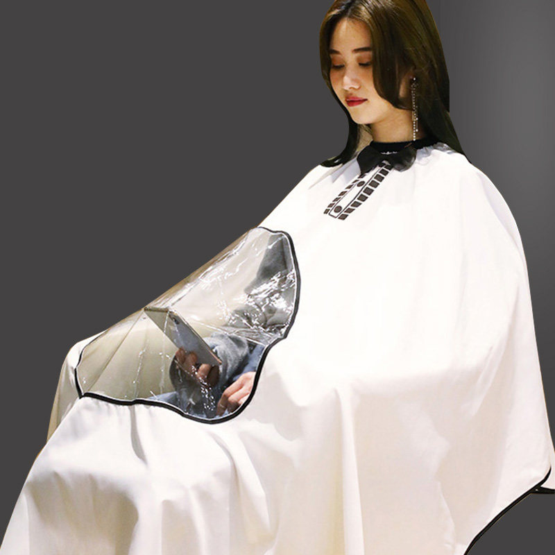 Hair salon hairdresser shop tide special transparent can see mobile phone beauty baked oil cut hair wrap printing LOGO private customization