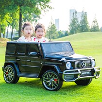 Benz Large G Children Electric Car Four-wheel Four-wheel Drive Car Remote Control Mesh Red Car Baby Toy Car Bikers Biathlon