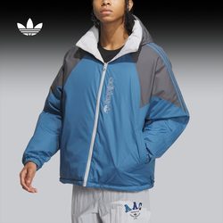 Reversible Warm Duck Down Jacket Men's Adidas Originals Adidas Clover Official