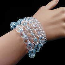 White Crystal Beads Semi-finished Loose Beads DIY Handmade Bracelet Jewelry Crystal Bead Curtain Accessories Material Bead Accessories