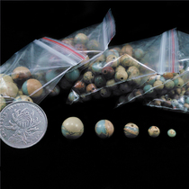 Natural Shoushan Stone Round Beads DIY Accessories Tibetan Barrel Beads Buddha Beads Bracelet Beads Beads Wearing Beads Raw Ore Bracelet