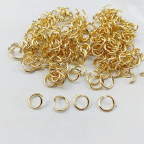 Circle iron ring diy accessories material manual circle hanging Ring Ring mobile phone connection bracelet connecting ring opening Ring Ring