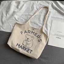 Canvas bag horizontal Japanese Harajuku Korean one-shouldered female shoulder bag large-capacity students class across the bag college style