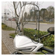 Electric motorcycle motorcycle three-wheel transparent plate front windshield