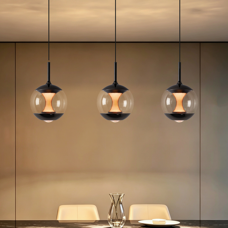 Bedroom Bedside Chandelier, Italian Minimalist Style, Living Room Ambiance Chandelier, High-End Luxury Dining Room Bar Counter Adjustable Chandelier
