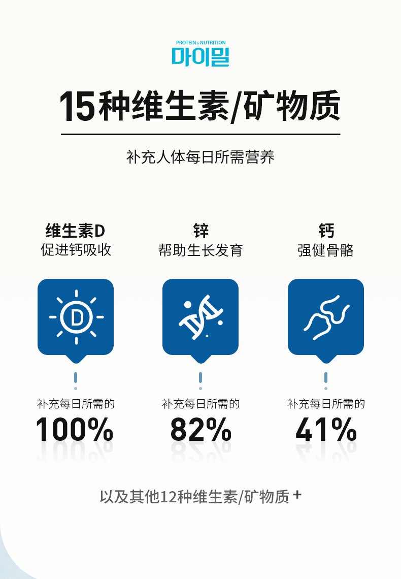 韩国进口Mymeal原味低糖低脂高钙代餐奶