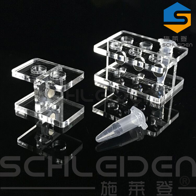 24孔/12孔/8孔有机玻璃磁力架1.5ml,/2ml离心管 生物磁珠用