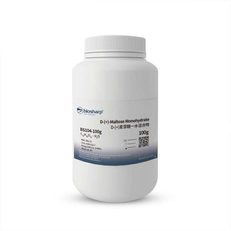 Biosharp BS104-100g/500g D-(+)-Maltose Monohydrate D-(+)麦芽糖一水混合物