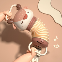 German baby toy elk accordion for babies 0-3 and a half years old educational early childhood education tool for coaxing babies to sleep