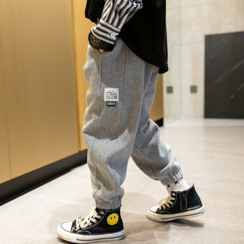 Bambarra Bala Discount Clear Cabin Boy Pants 2022 Spring Autumn New Children Pure Cotton Casual Sports Pants