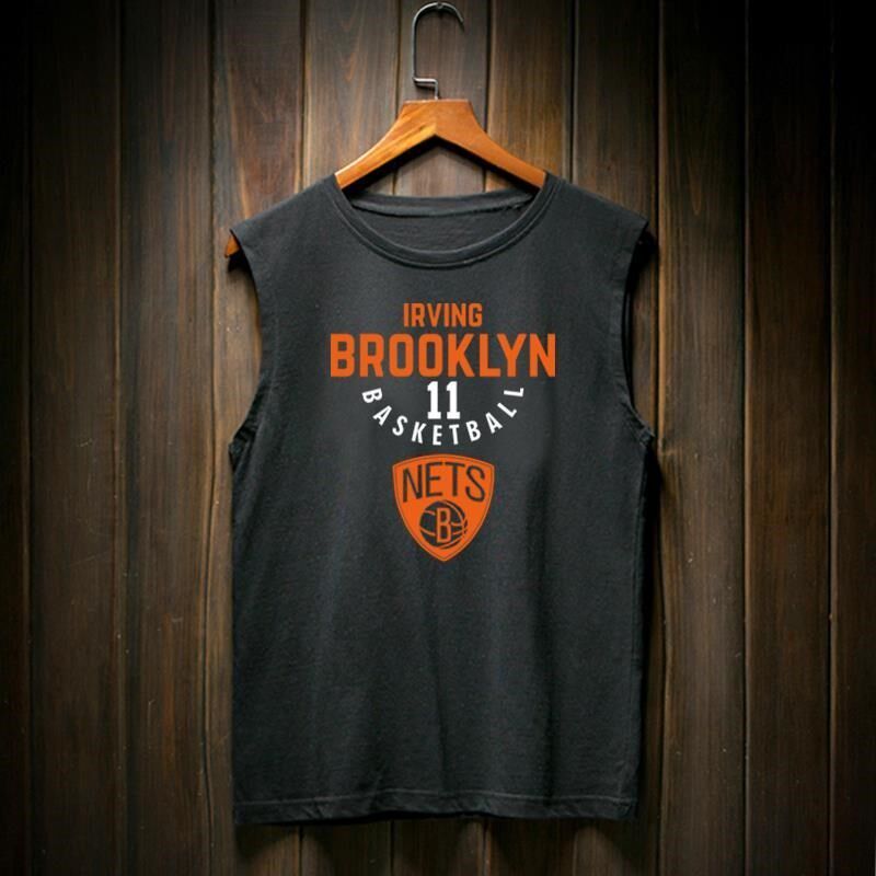 Curry James Owen basketball uniform vest men's tide sports fitness training sleeveless T-shirt waistcoat loose T