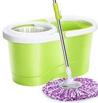 New cleaning tool wheel set easy to clean rotating handle power saving home W commercial mop sponge