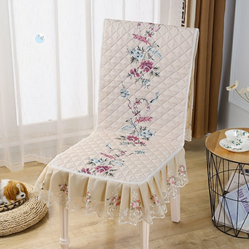 Universal chair cover with body cushion Universal Dining Table And Chairs Cover Home Non-slip Dining Chair Cushion Fart Cushion Chair Backrest Cushion