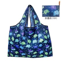 Japan folding shopping bag light and thin portable eco-friendly bag woman handbag waterproof large capacity supermarket to buy food bag sturdy