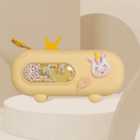 Машина для пузырьков, желтый пенал