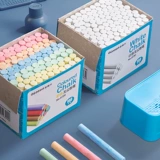 Детский мел без пыли, белая детская экологичная водорастворимая доска для раннего возраста для домашнего использования для школьников для рисования, обучение, оптовые продажи