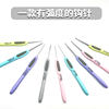 Trendy Hook Brand Crochet Yarn Bouquet Hairpin DIY Knitting Material Kit Tools Stainless Steel Lace Micro Hook Crochet Needle