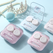 Contact lens cleaner electric contact lens box corneal shaping OK lens automatic cleaning and rinse machine restoration instrument