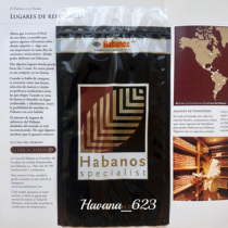 Cuban Habanos official cigar moisturizer bag cigar repackaging bag 5 pack travel carrying bag