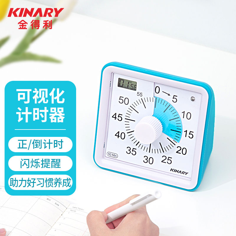 Delay Syndrome Timer Visualisation Muted Children Students Do Questions Homework Examination Self-discipline Time Manager-Taobao