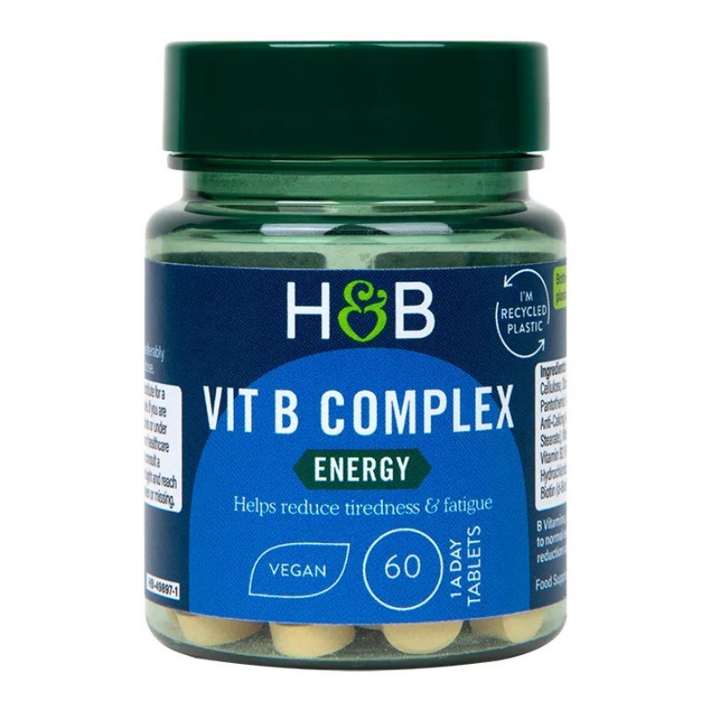 HOLLAND BARRETT/荷柏瑞 复合维生素B 60片/瓶
