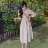 Весенняя длинная юбка, французский стиль, подходит для подростков, премиум класс